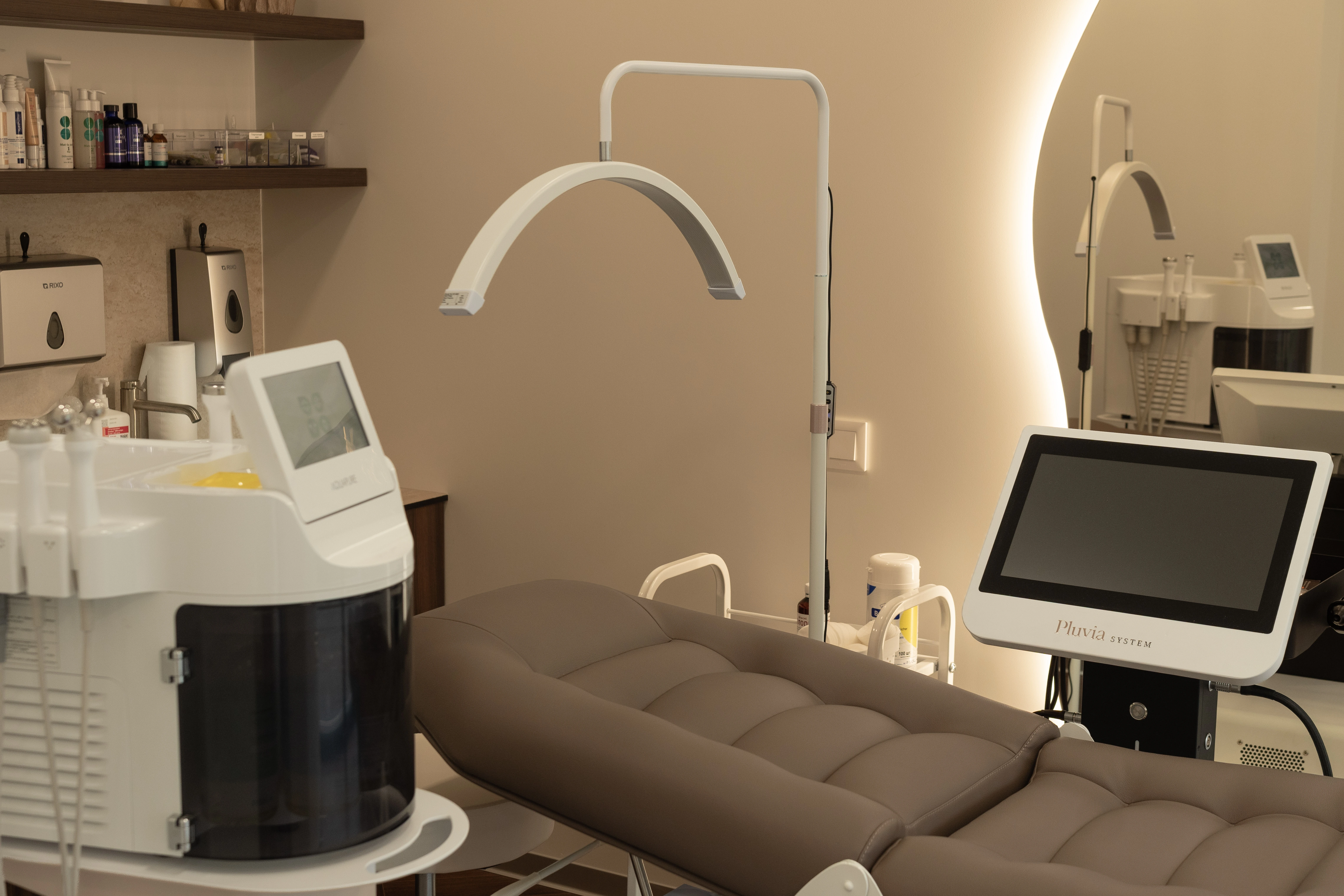 Інтер’єр косметології RESET Clinic у Львові